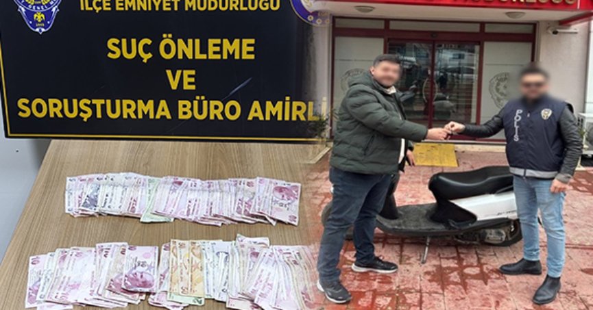 Motosiklet hırsızlığı şüphelisi yakalandı
