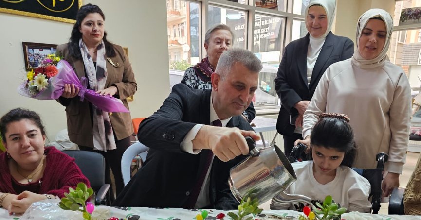 Gölcük’te engelleri aşan atölye çalışması