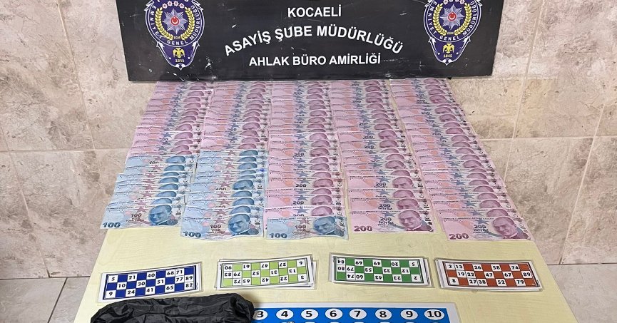 Kumar oynayan 7 kişiye 81 bin 228 lira ceza