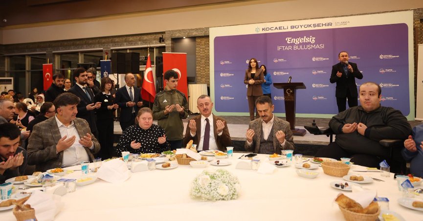Engelleri aşan iftar sofrası