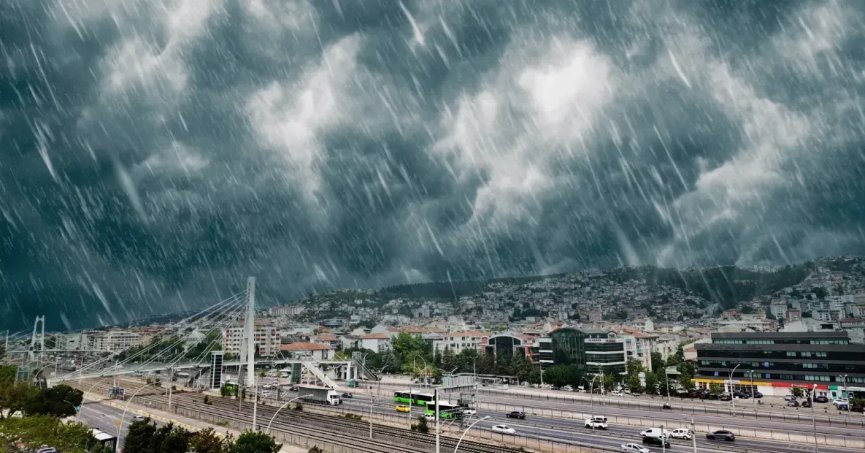 Kocaeli için kuvvetli sağanak uyarısı