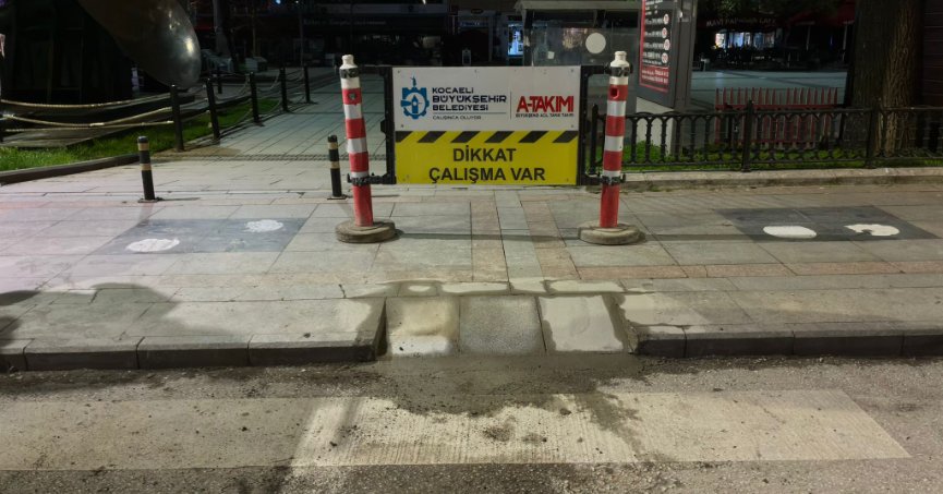 İki ilçeye engelli rampaları yapıldı