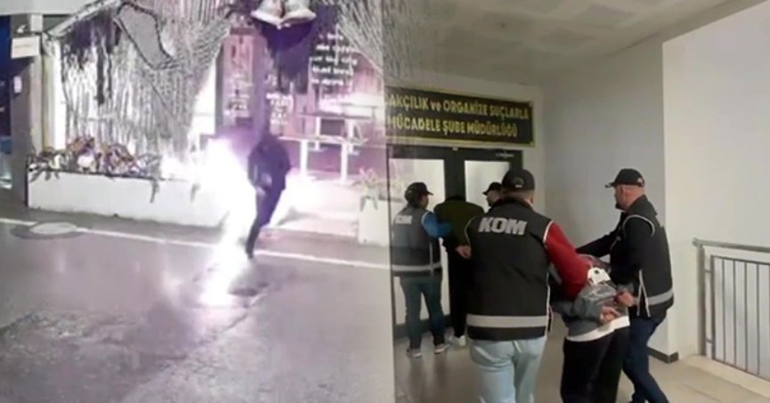 İş yeri kundaklama olayında 2 gözaltı