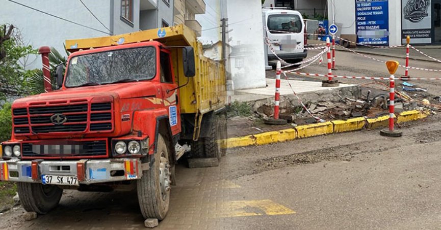 Freni boşalan kamyon dehşet saçtı: 1 ölü