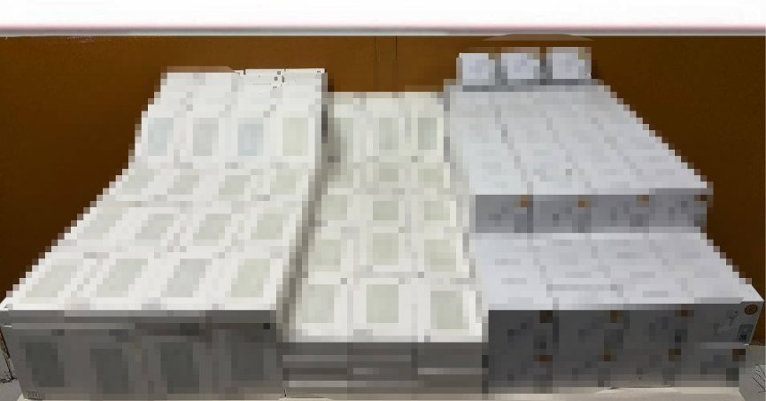 4,4 milyon liralık kaçak elektronik ürün ele geçirildi