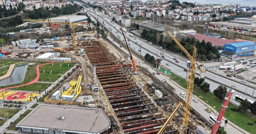 Yer altında sessiz  ve kararlı ilerleyiş