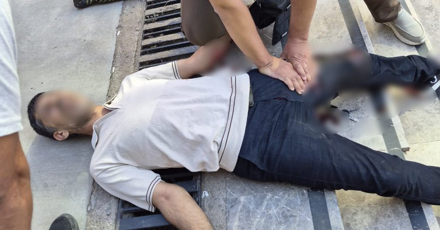 Kovaladığı şahsı bacağından vurup kaçtı