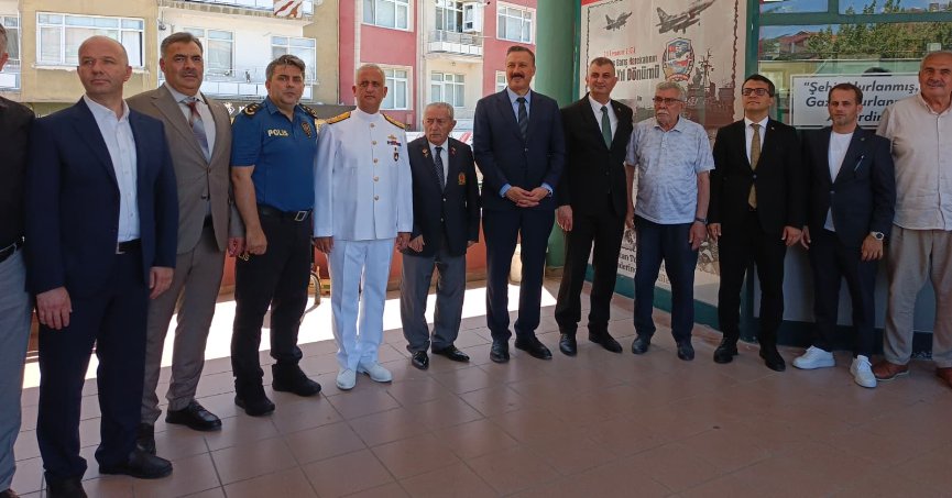 Protokolden Gazilere ziyaret