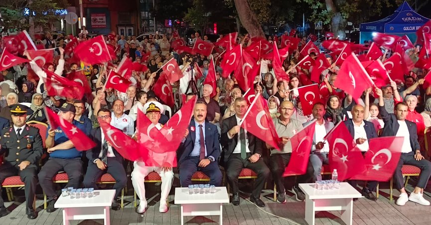 Anıtpark’ta tek yürek olduk