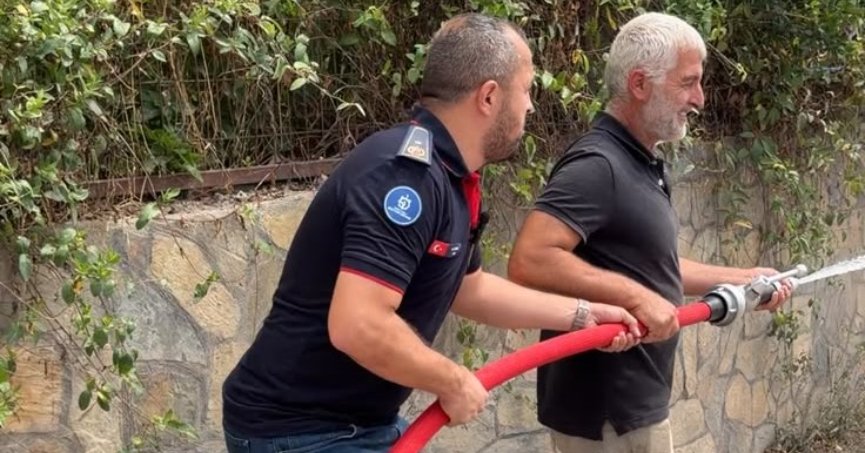 Kırsalda yangına karşı güçlü hazırlık