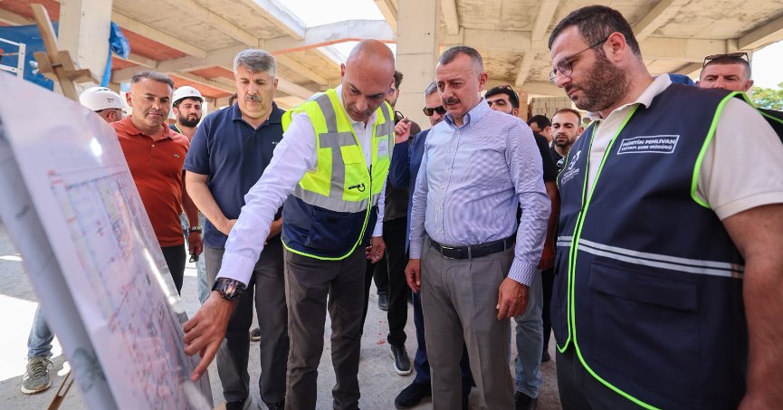 Büyükakın, projeleri yerinde inceledi