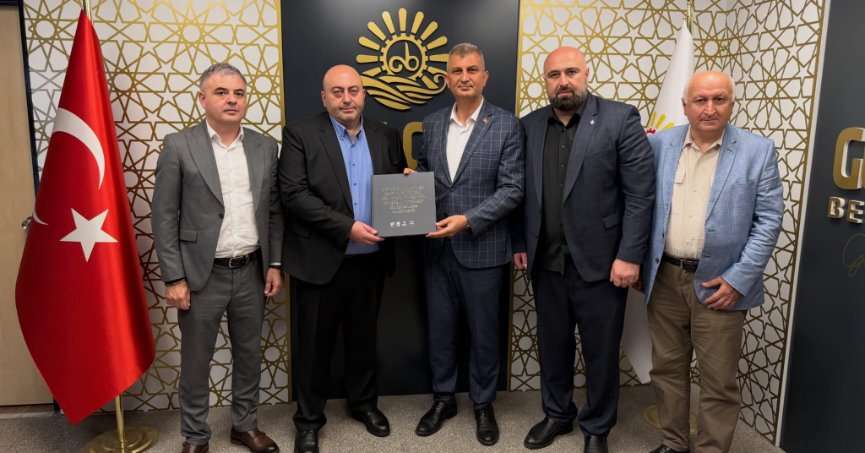 Başkan Sezer, Kutaisi heyetini konuk etti