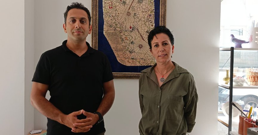 Karma Sanat Sergisi,  açılışa hazırlanıyor   