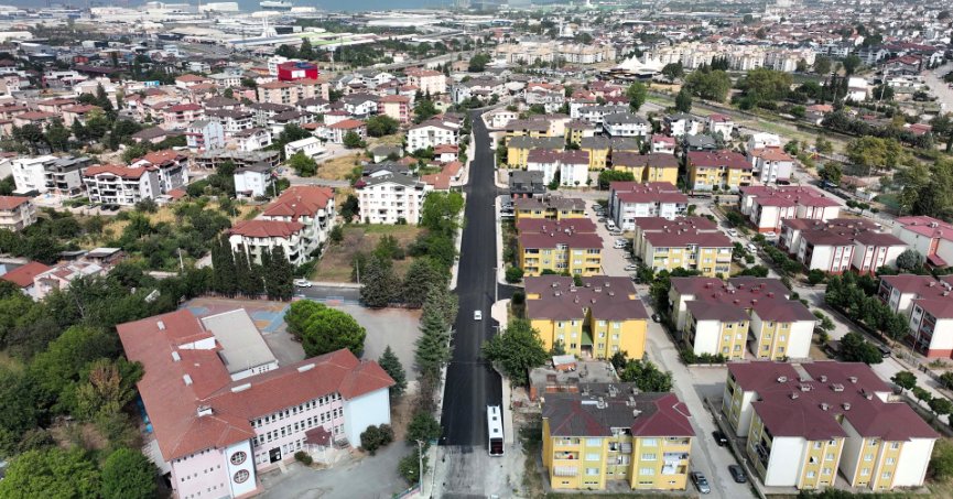 Çiftlik Mahallesi’nde  ulaşım nefes aldı