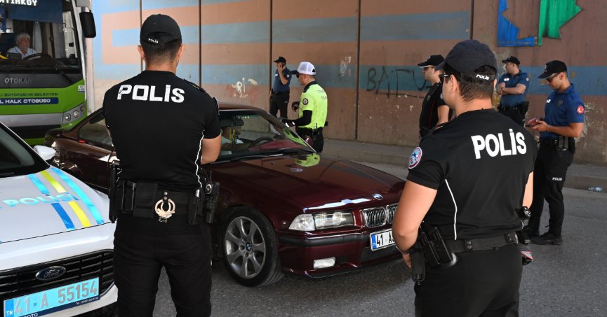 Kocaeli’de aranan  50 şahıs yakalandı