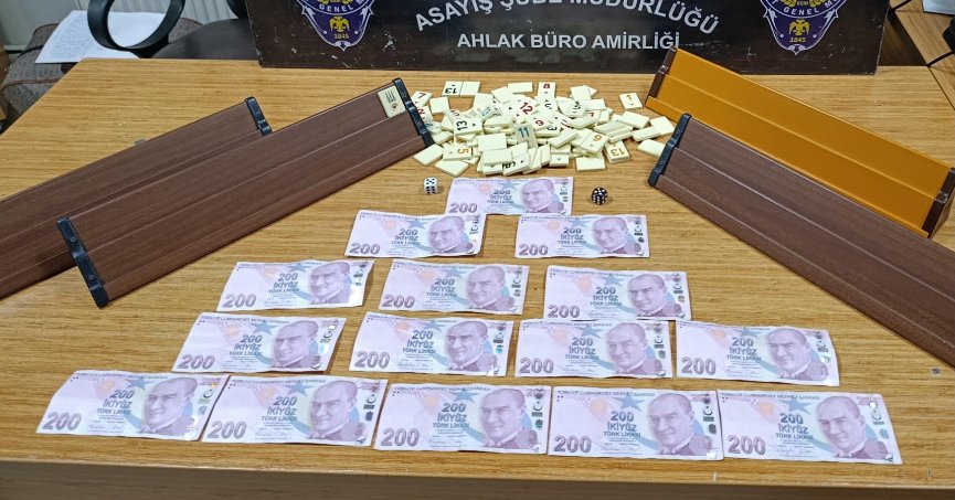 Gölcük’te polisten  kumar baskını   