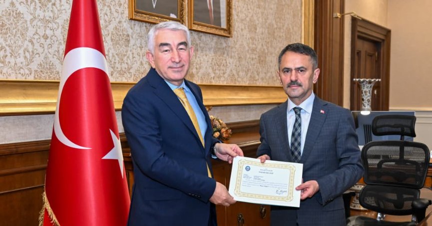 Karaduman’dan Vali  Aktaş’a veda ziyareti