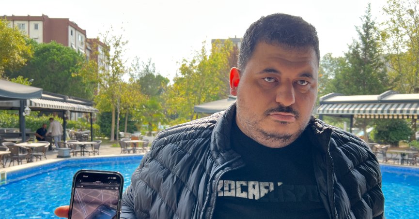 Tuzağa düşmedi  vatandaşı uyardı