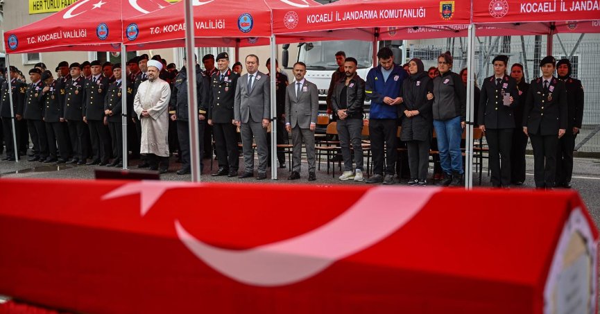 İl Jandarma Komutanlığı’nda acı veda