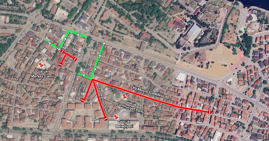 Gölcük’te festival  trafiğine düzenleme   