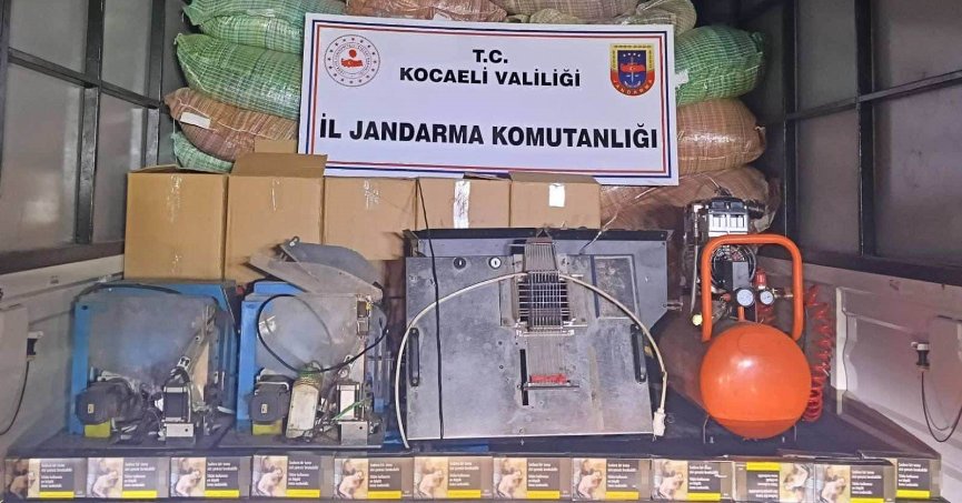 4 milyon TL’lik kaçak tütün operasyonu