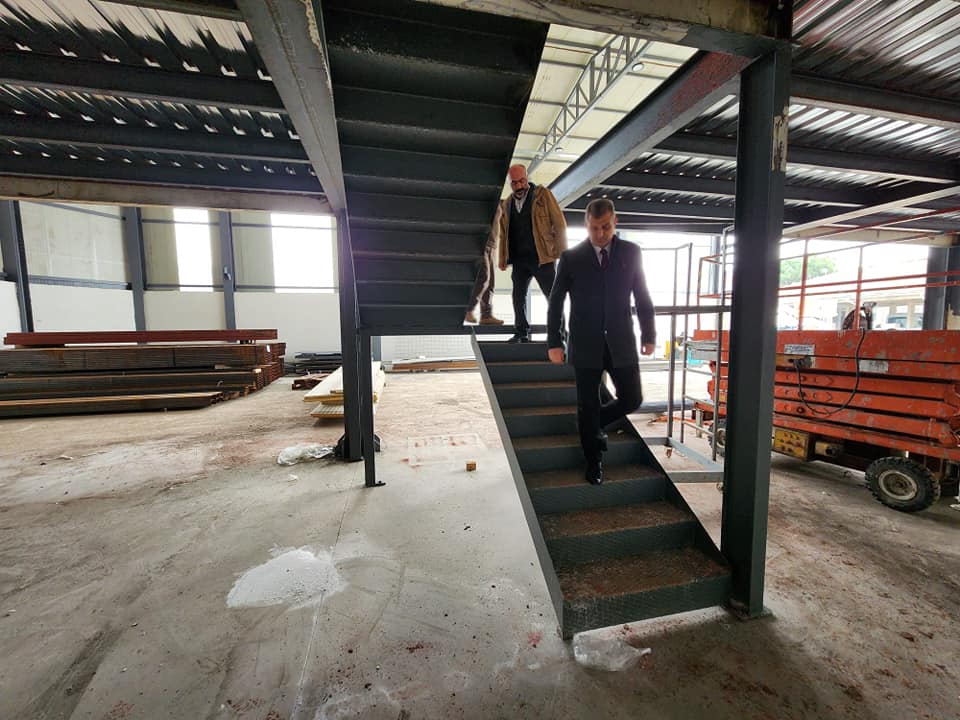 Eski mezbaha binası yeni görevine başladı