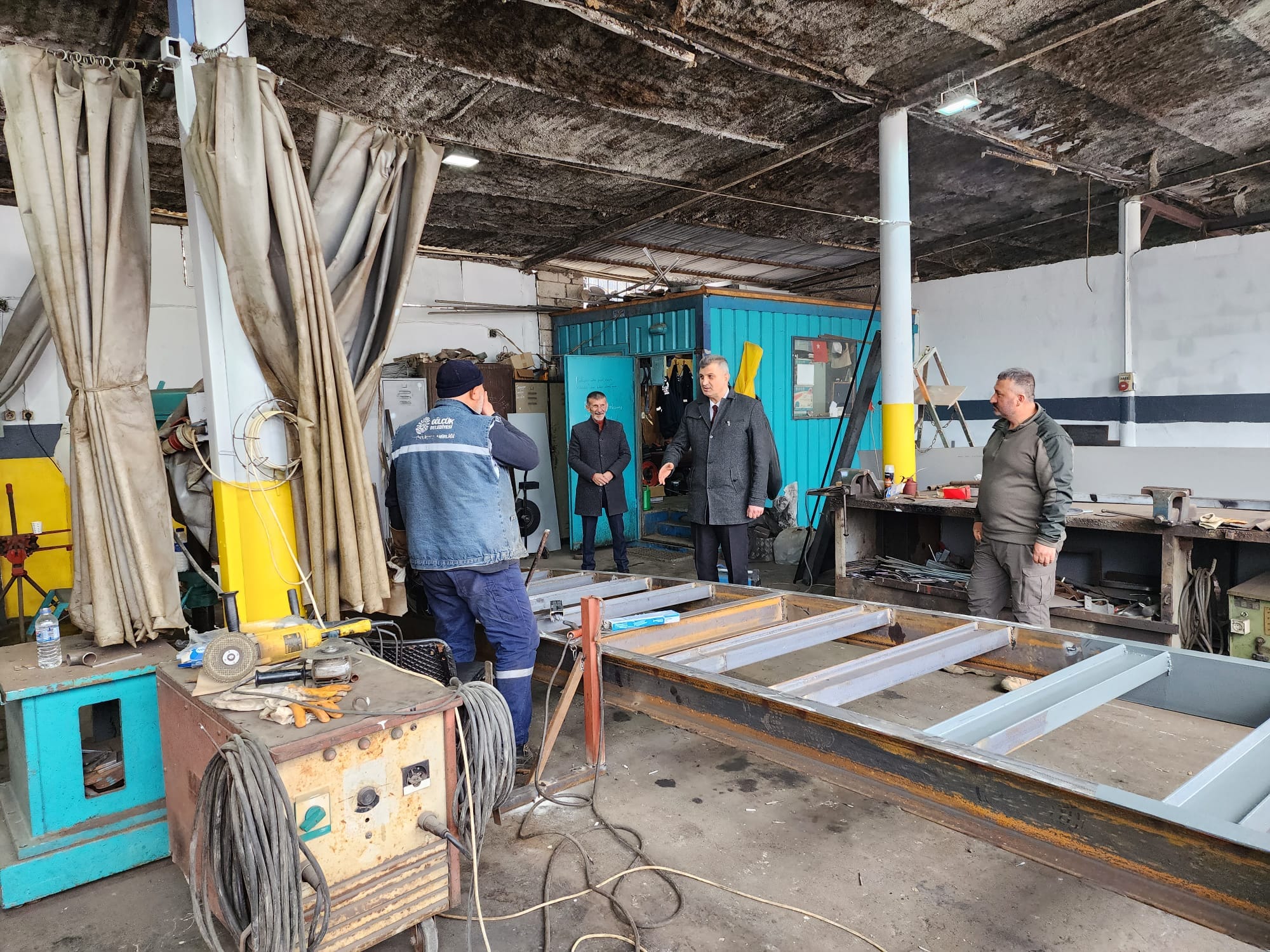 Eski mezbaha binası yeni görevine başladı