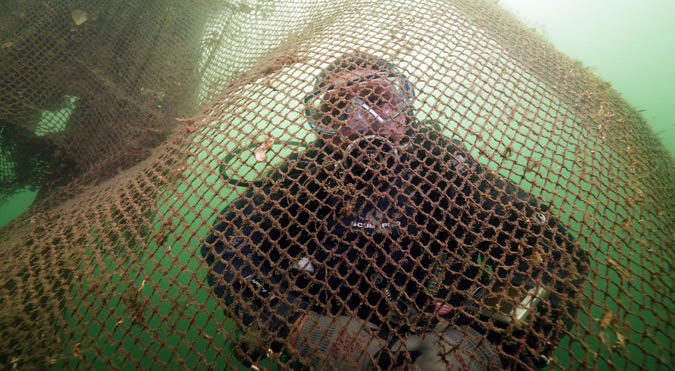 “Hayalet Ağlar”ın temizlenmesi görüntülendi